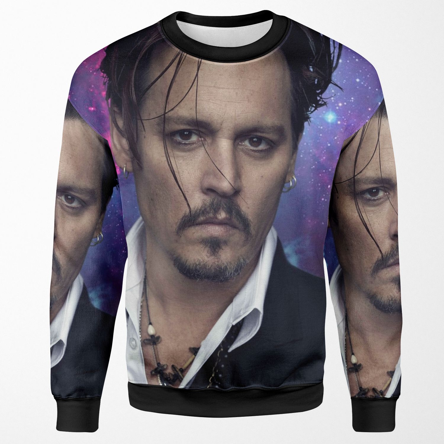 Johnny Depp All-over-print Unisex Sweatshirt