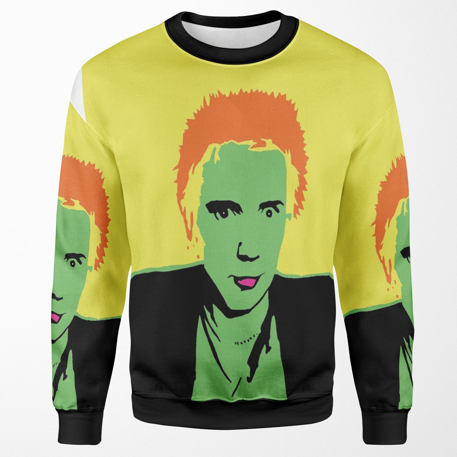 Johnny Rotten All-over-print Unisex Sweatshirt