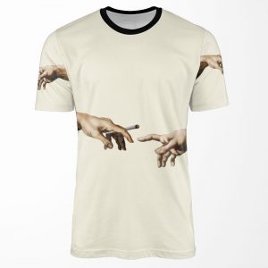 Joint Pass The Creation Of Adam All-over-print T-shirt