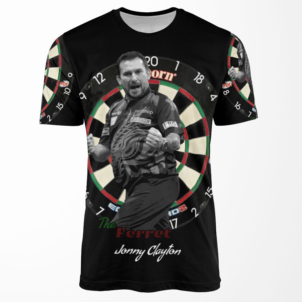 Jonny Clayton The Ferret All-over-print T-shirt