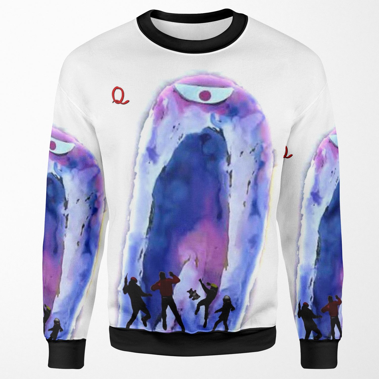 Jonny Quest Invisible Monster 2Nd Version All-over-print Unisex Sweatshirt