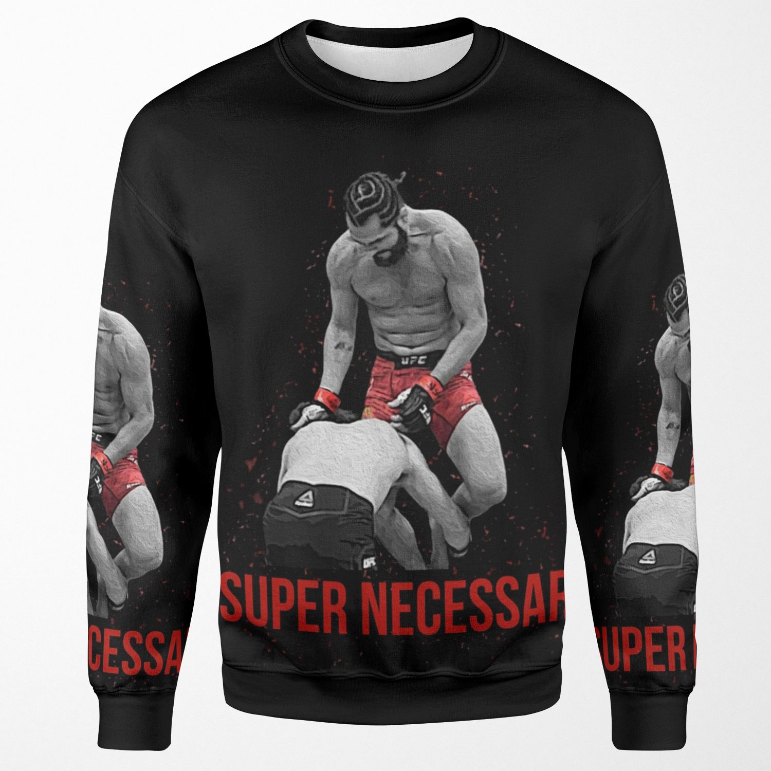 Jorge Masvidal Super Necessary All-over-print Unisex Sweatshirt