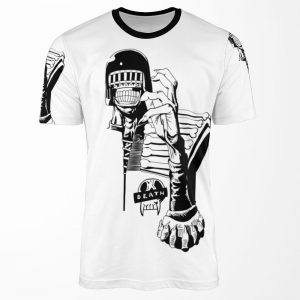 Judge Death 2000Ad All-over-print T-shirt