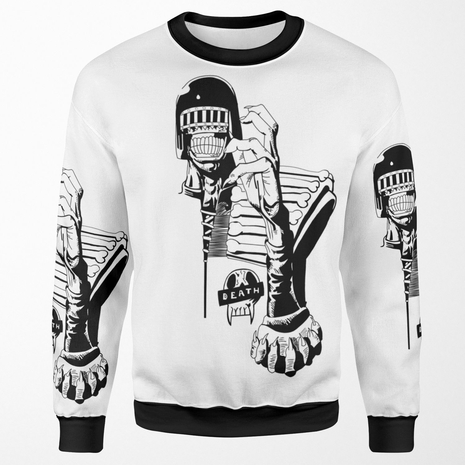 Judge Death 2000Ad All-over-print Unisex Sweatshirt