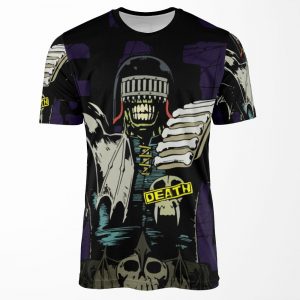 Judge Death Has Come For You All-over-print T-shirt