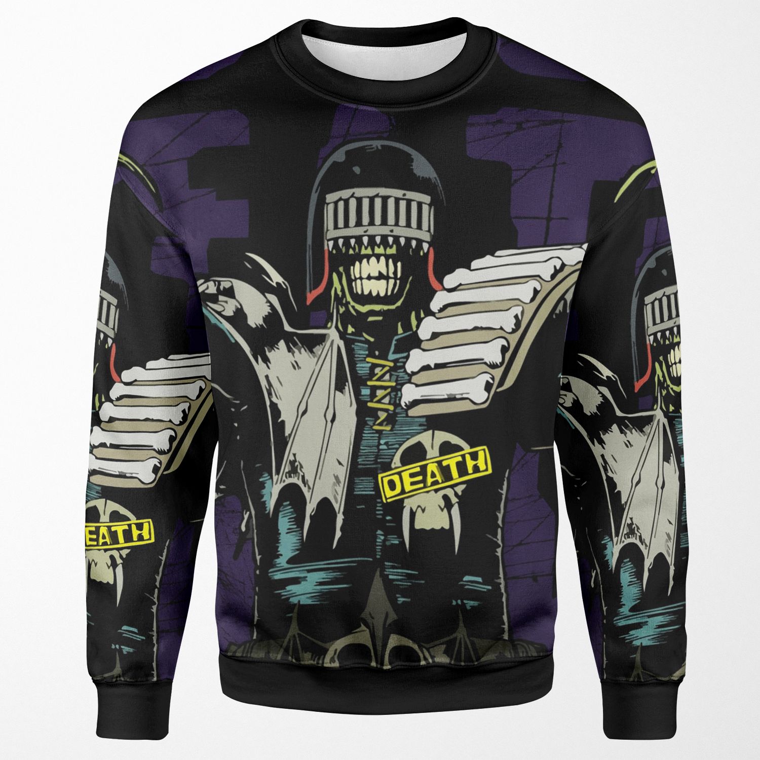 Judge Death Has Come For You All-over-print Unisex Sweatshirt
