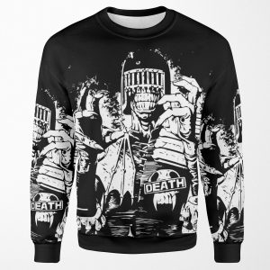 Judge Death Merch All-over-print Unisex Sweatshirt