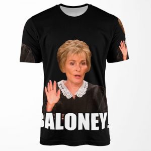 Judge Judy Baloney All-over-print T-shirt