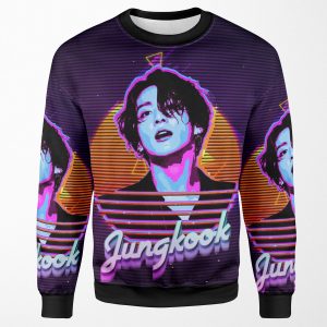 Jungkook Retro All-over-print Unisex Sweatshirt
