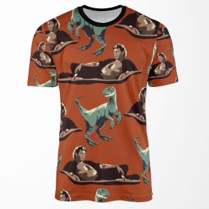 Jurassic Geniuses All-over-print T-shirt