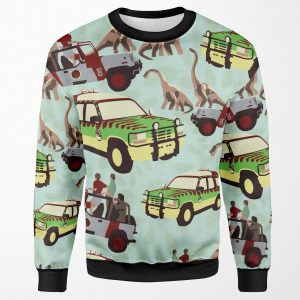 Jurassic Ride All-over-print Unisex Sweatshirt