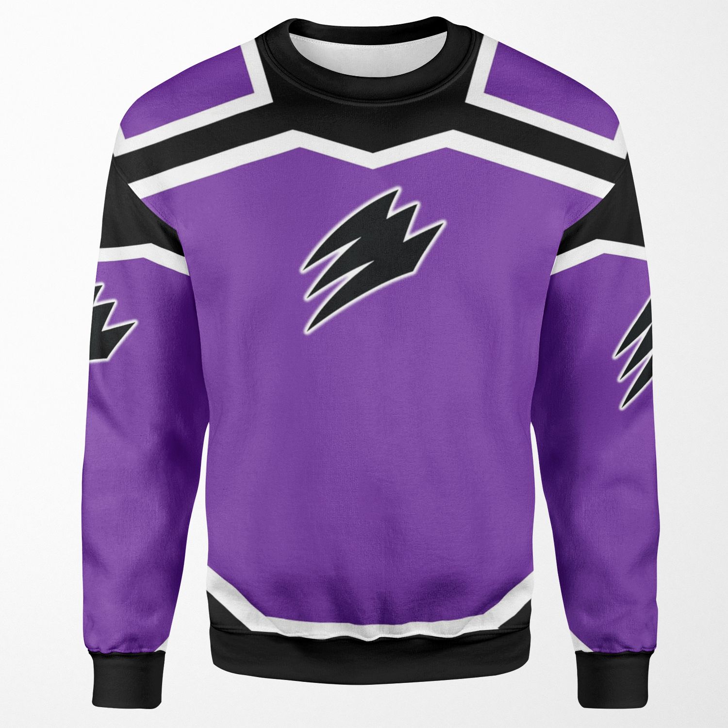 Juuken Sentai Gekiranger Gekiviolet All-over-print Unisex Sweatshirt