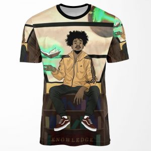 K A A N Library All-over-print T-shirt