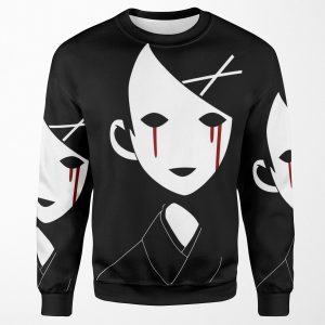 Kafka Crying Blood Sayonara Zetsubou Sensei All-over-print Unisex Sweatshirt