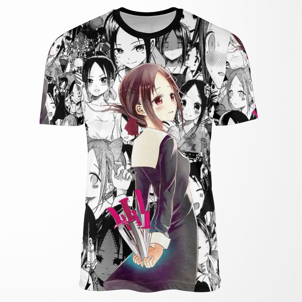 Kaguya Sama Wants To Be Confessed To Love Is War Collage All-over-print T-shirt