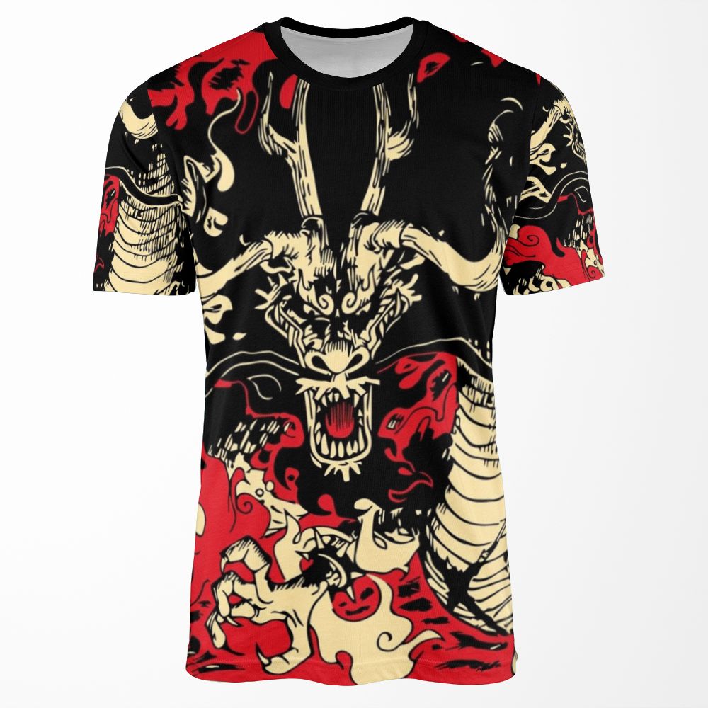 Kaido The Dragon All-over-print T-shirt