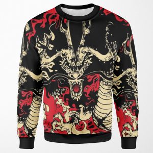 Kaido The Dragon All-over-print Unisex Sweatshirt
