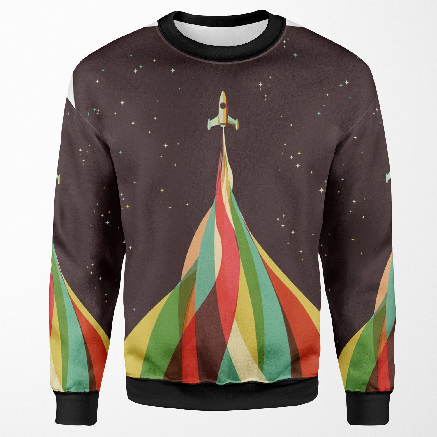 Kaleidoscope To The Stars All-over-print Unisex Sweatshirt