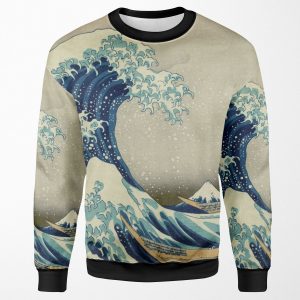 Kanagawa Wave All-over-print Unisex Sweatshirt