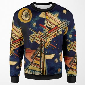 Kandinsky Dark Freshness Abstract Art All-over-print Unisex Sweatshirt