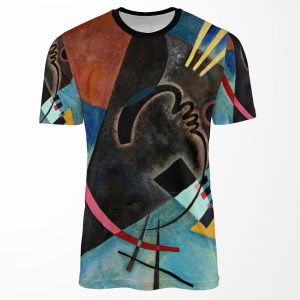 Kandinsky Pointed And Round Abstract Art All-over-print T-shirt