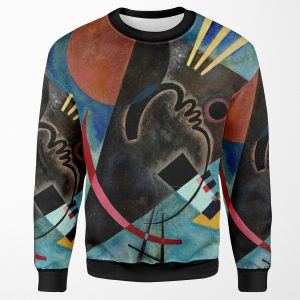 Kandinsky Pointed And Round Abstract Art All-over-print Unisex Sweatshirt