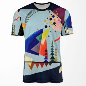 Kandinsky Three Sounds Abstract Art All-over-print T-shirt