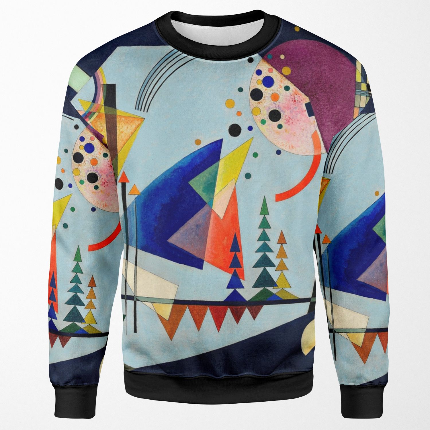 Kandinsky Three Sounds Abstract Art All-over-print Unisex Sweatshirt