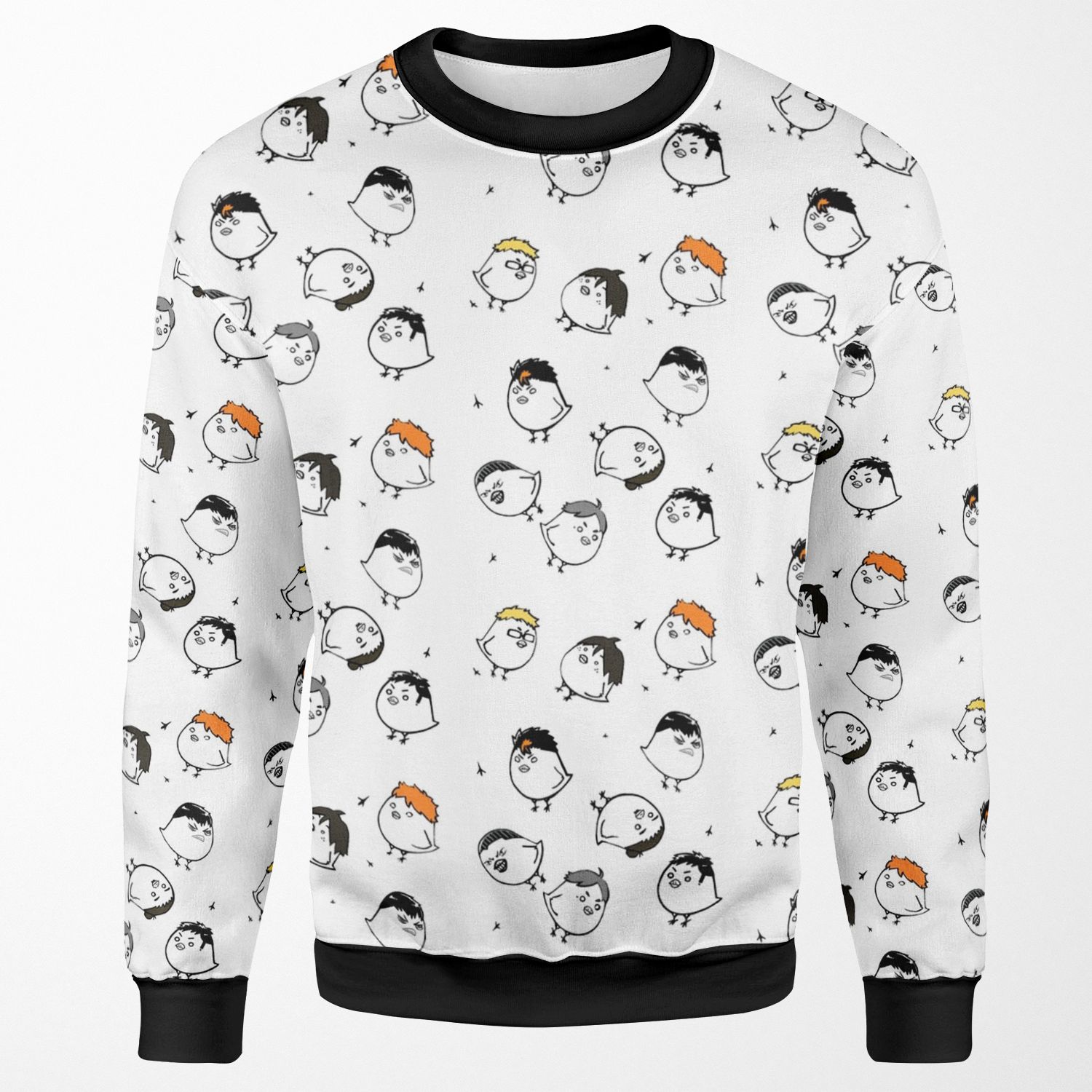 Karasuno Crows All-over-print Unisex Sweatshirt