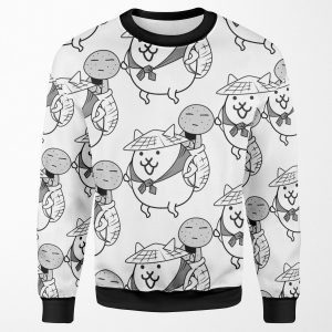 Kasa Jizo Uber Rare Cat Battle Cats All-over-print Unisex Sweatshirt
