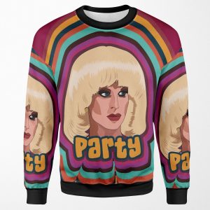 Katya Zamolodchikova Party All-over-print Unisex Sweatshirt