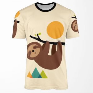 Keep Calm And Live Slow All-over-print T-shirt