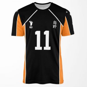 Kei Tsukishima 11 All-over-print T-shirt