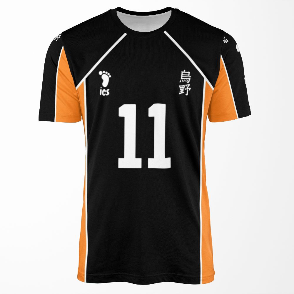 Kei Tsukishima 11 All-over-print T-shirt