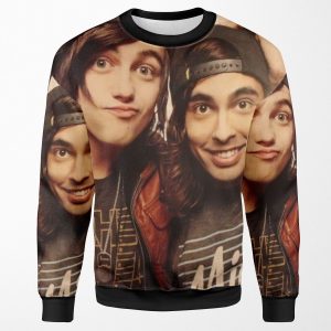 Kellin Quinn And Vic Fuentes All-over-print Unisex Sweatshirt