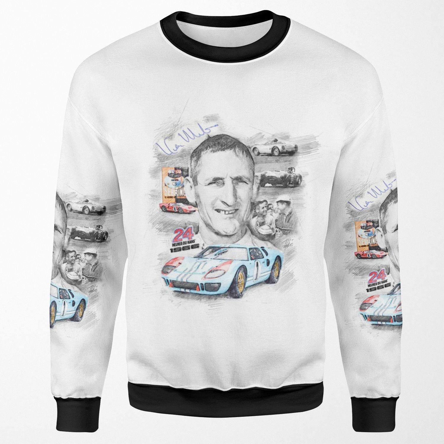 Ken Miles All-over-print Unisex Sweatshirt