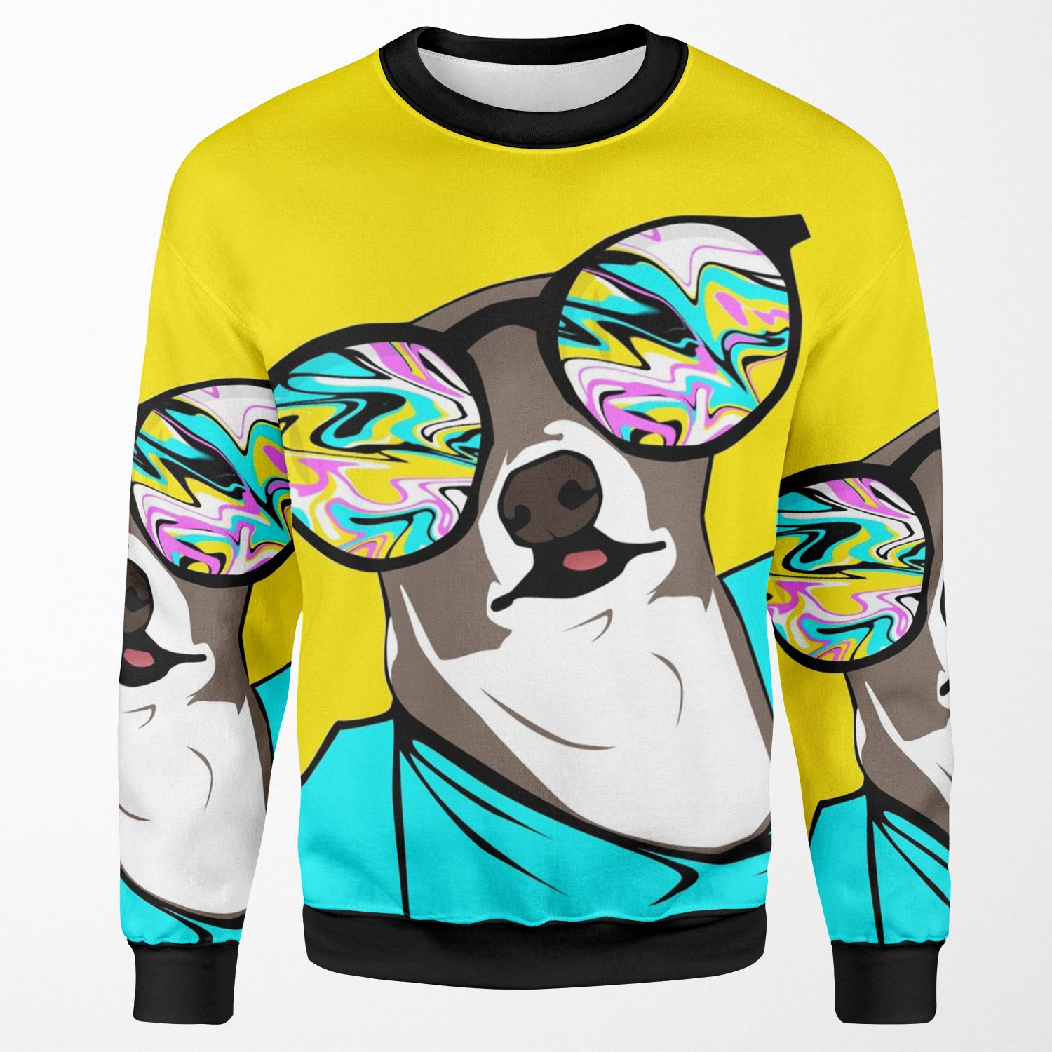 Kermit Doggo All-over-print Unisex Sweatshirt