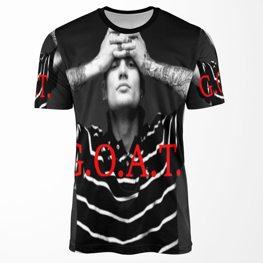 Kerser Rapper Goat Eshay All-over-print T-shirt