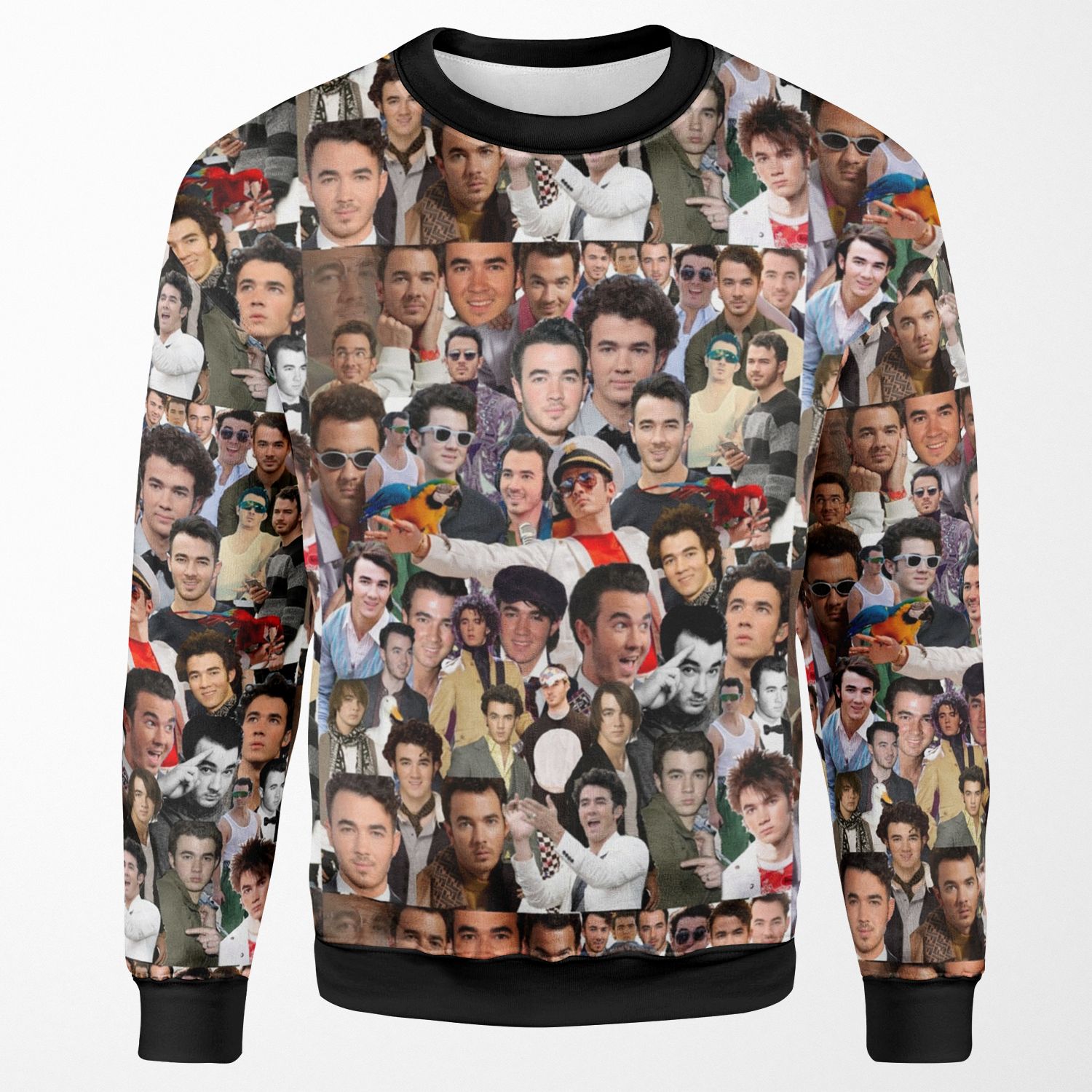 Kevin Jonas Collage All-over-print Unisex Sweatshirt