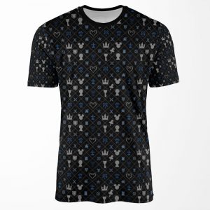 Kh Pattern All-over-print T-shirt