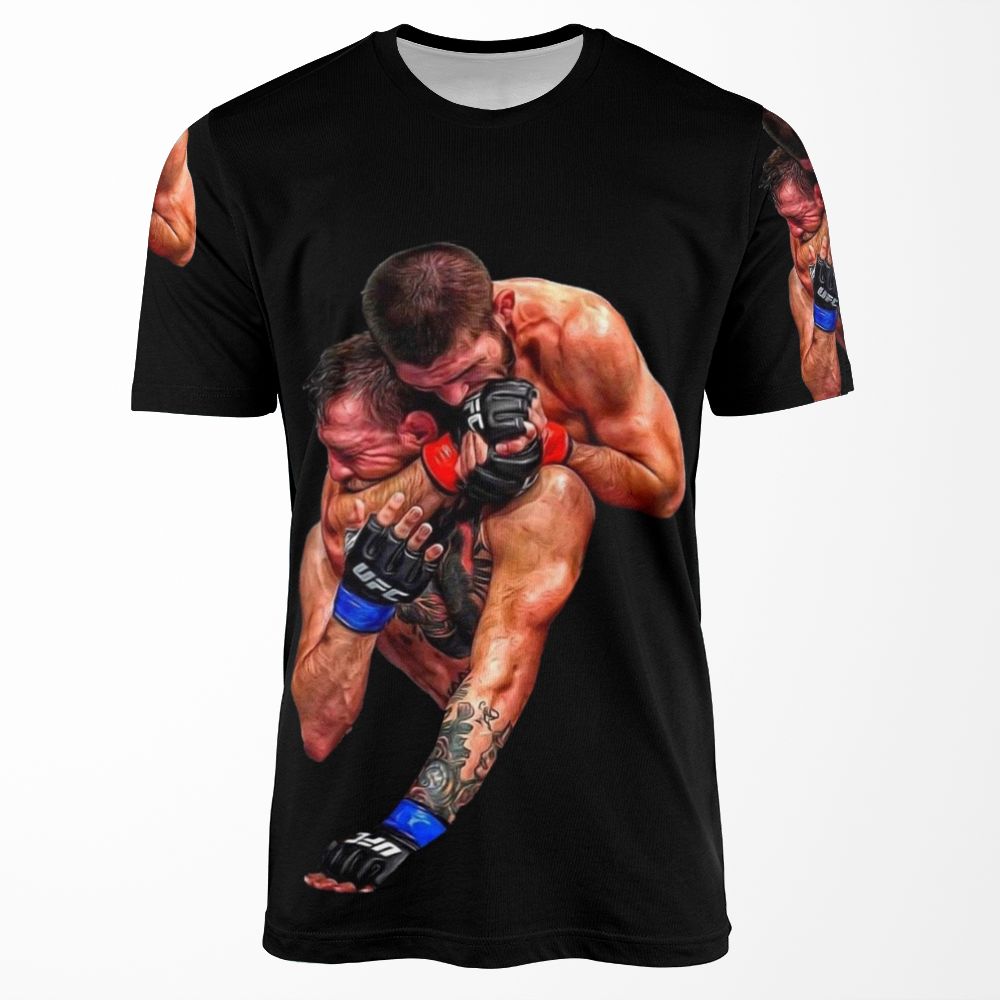 Khabib Nurmagomedov Vs Conor Mcgregor Conor Tapping All-over-print T-shirt