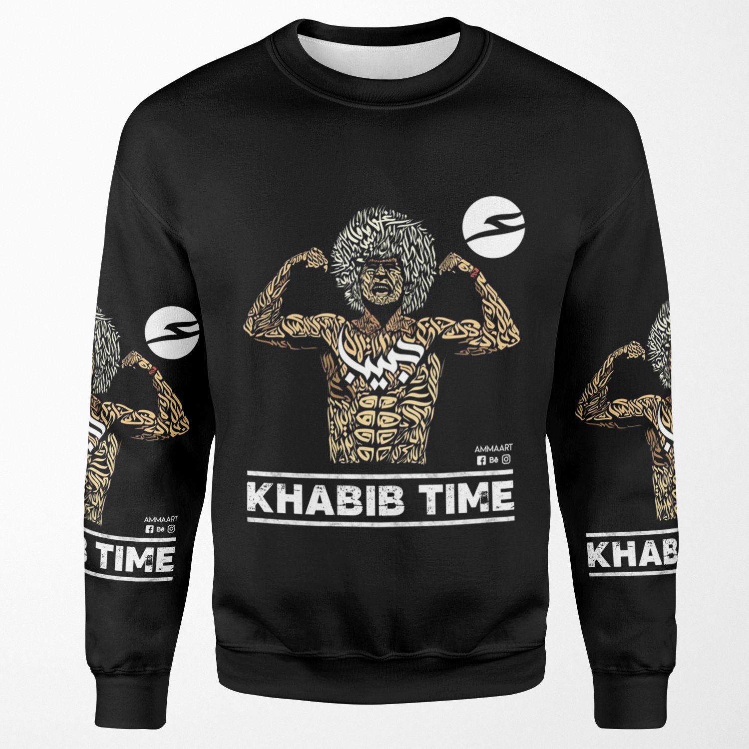 Khabib Time Original By Ammaart All-over-print Unisex Sweatshirt