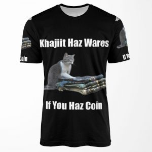 Khajiit Haz Wares V 3 Classic Meme All-over-print T-shirt
