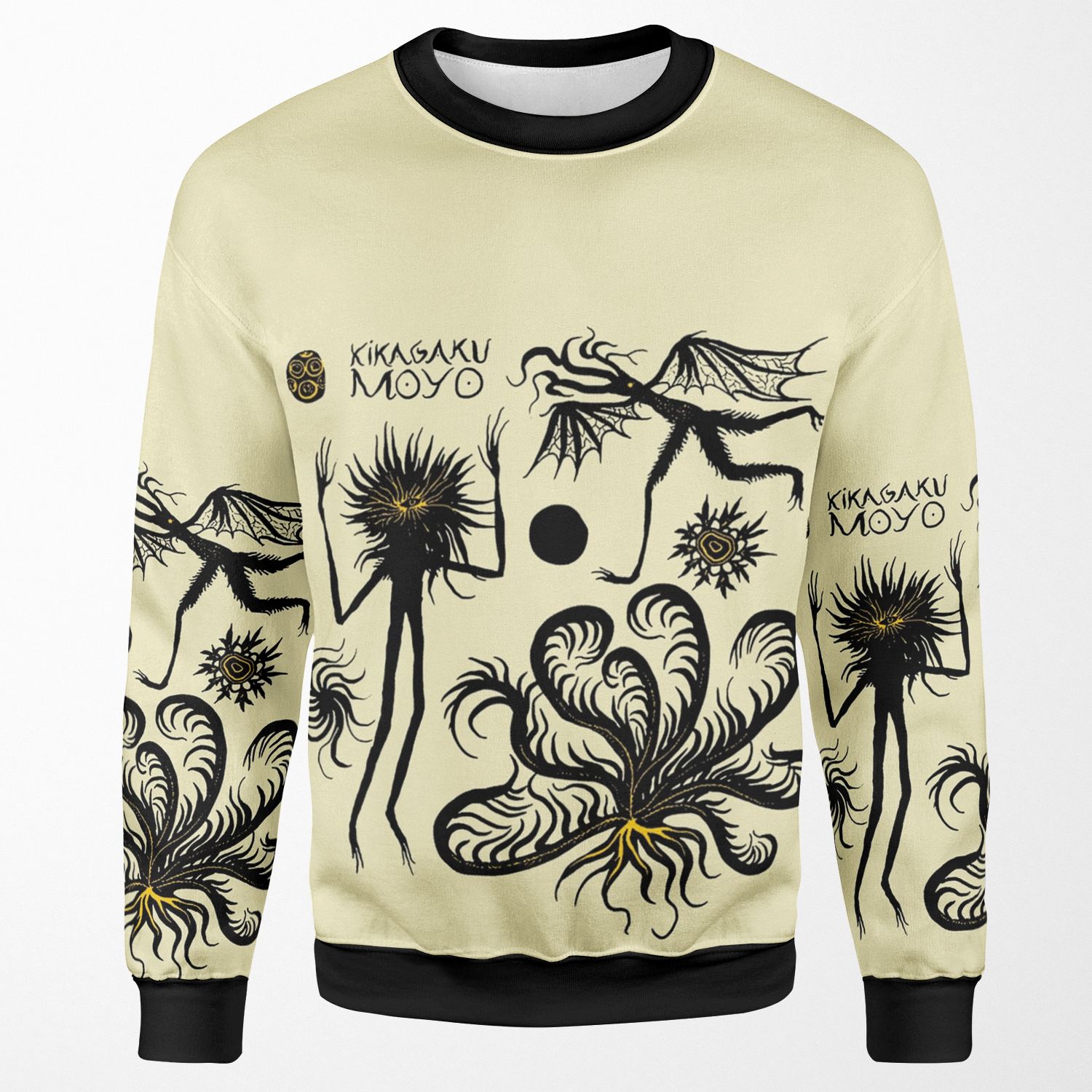 Kikagaku Moyo Monsters All-over-print Unisex Sweatshirt