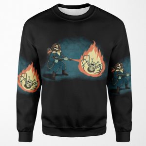Kill It With Fire All-over-print Unisex Sweatshirt