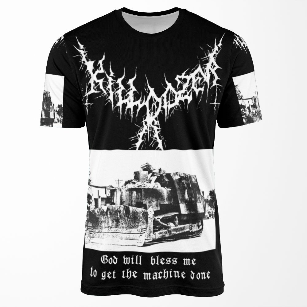 Killdozer Black Metal All-over-print T-shirt