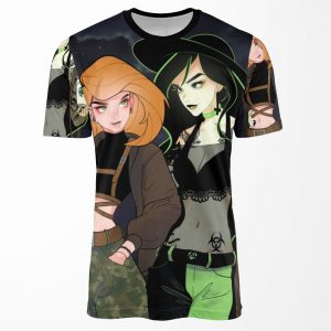Kim And Shego All-over-print T-shirt