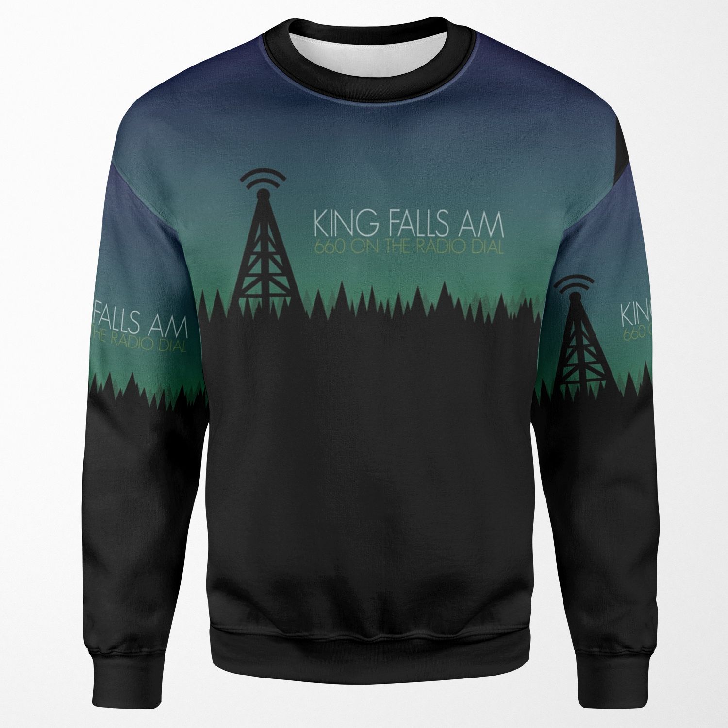 King Falls Am All-over-print Unisex Sweatshirt