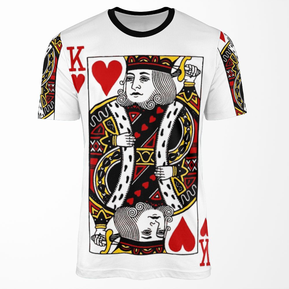 King Of Hearts All-over-print T-shirt