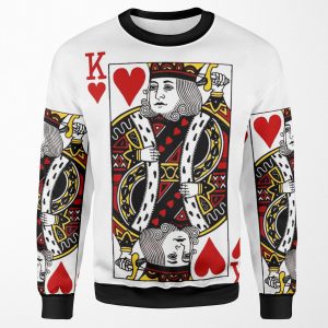 King Of Hearts All-over-print Unisex Sweatshirt